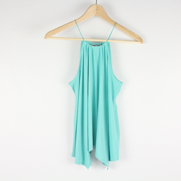 Express Tops - Sexy Teal Tank Top